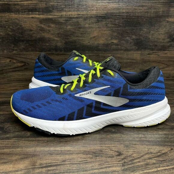 Brooks Launch 6 Blue Black Running Performance Sneakers Men's Size US 11.5 - Picture 1 of 9